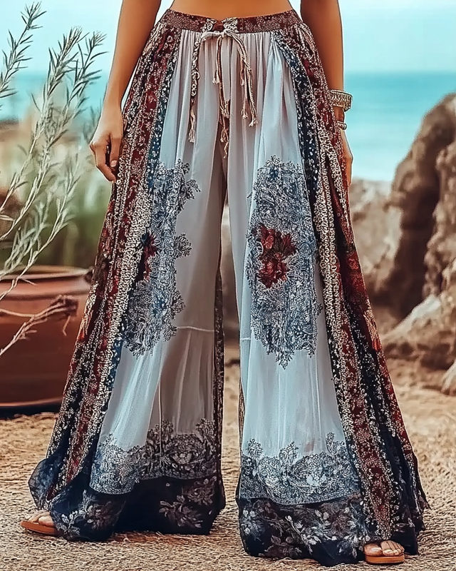 Vintage Loose Casual Pants 8a52