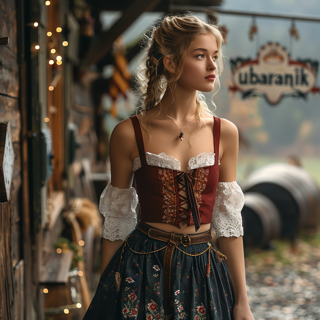 Women's Retro Western Style Short Top Camisole