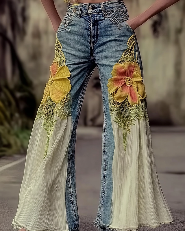 Vintage Loose Casual Jeans 9bc1