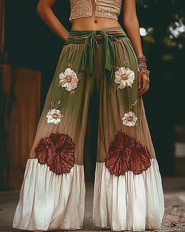 Vintage Loose Casual Pants 7812