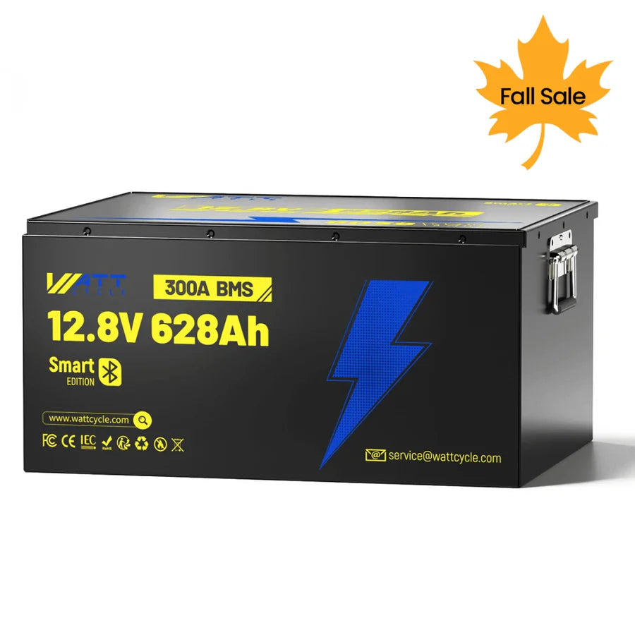 【🏅Prime Day Early Access】12V 628Ah Ultra Lithium Battery with Bluetooth