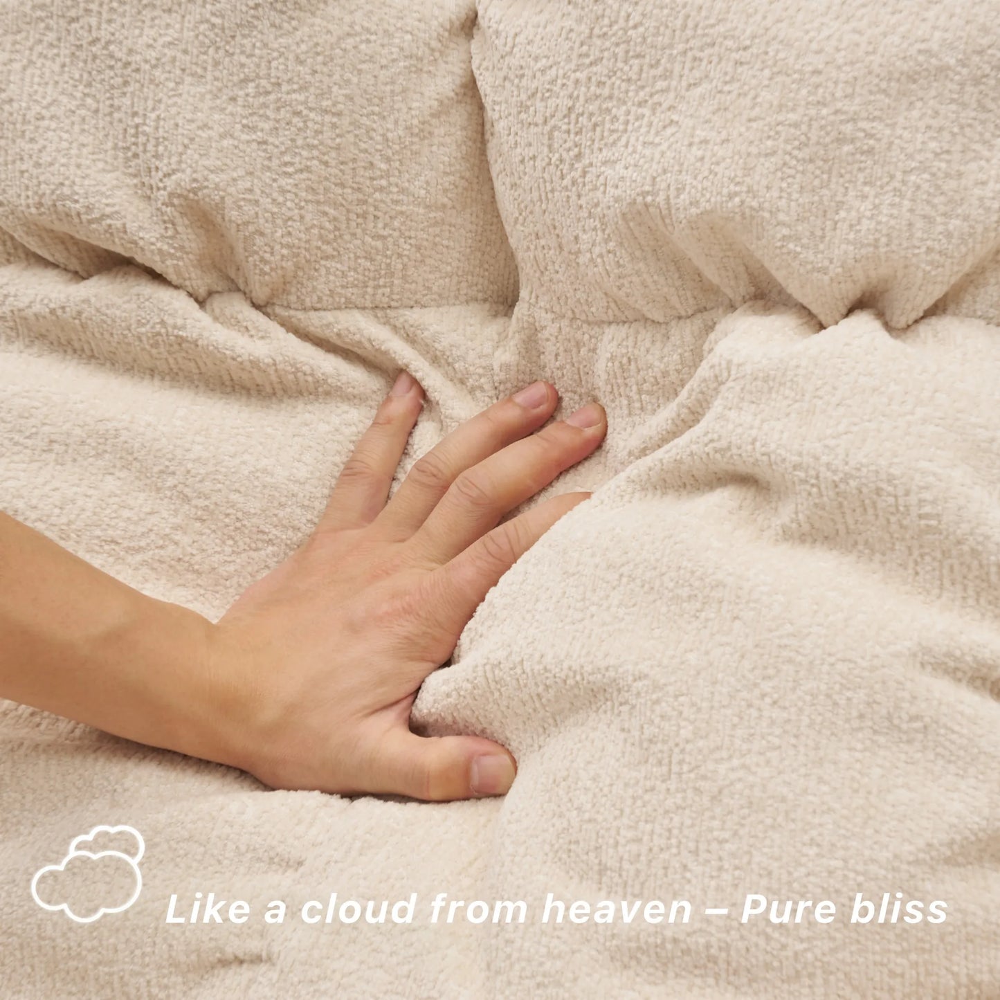 Luxurious reclining chair, glider rocker recliner with cloud-like comfort, single lazy sofa