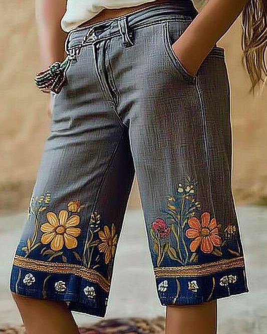 Vintage Loose Casual Shorts Jorts 4706