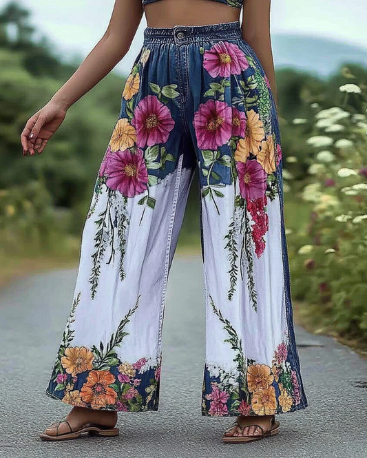 Vintage Loose Casual Pants 0fa0
