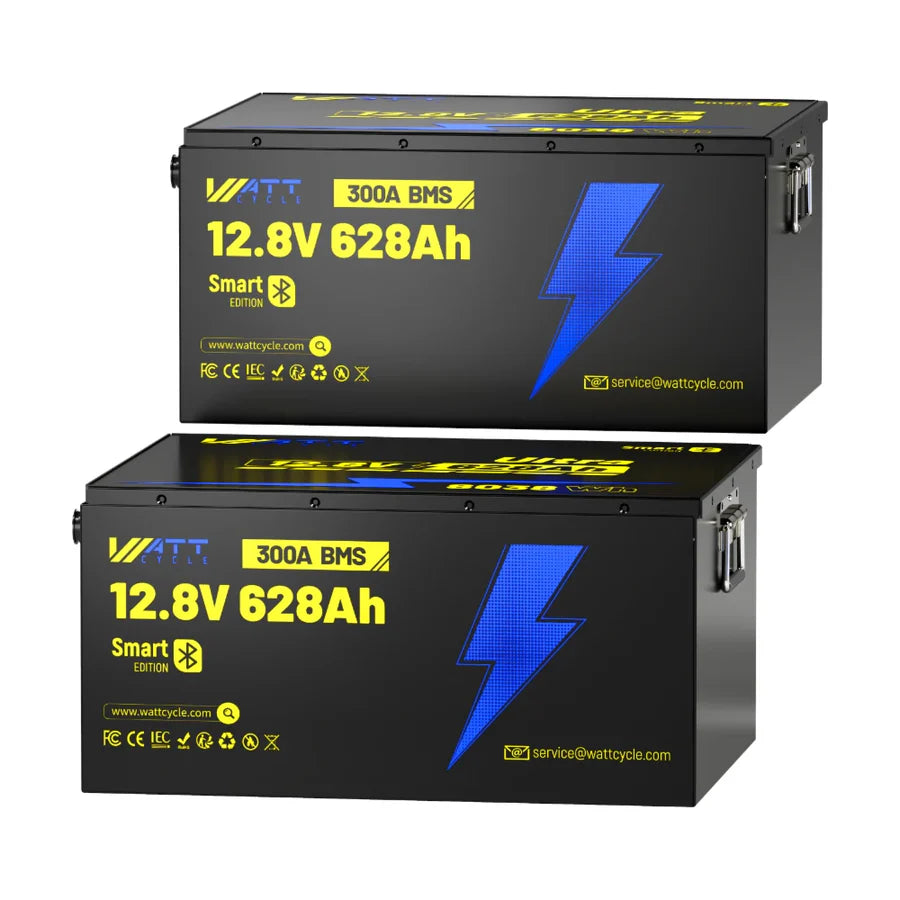 【🏅Prime Day Early Access】12V 628Ah Ultra Lithium Battery with Bluetooth