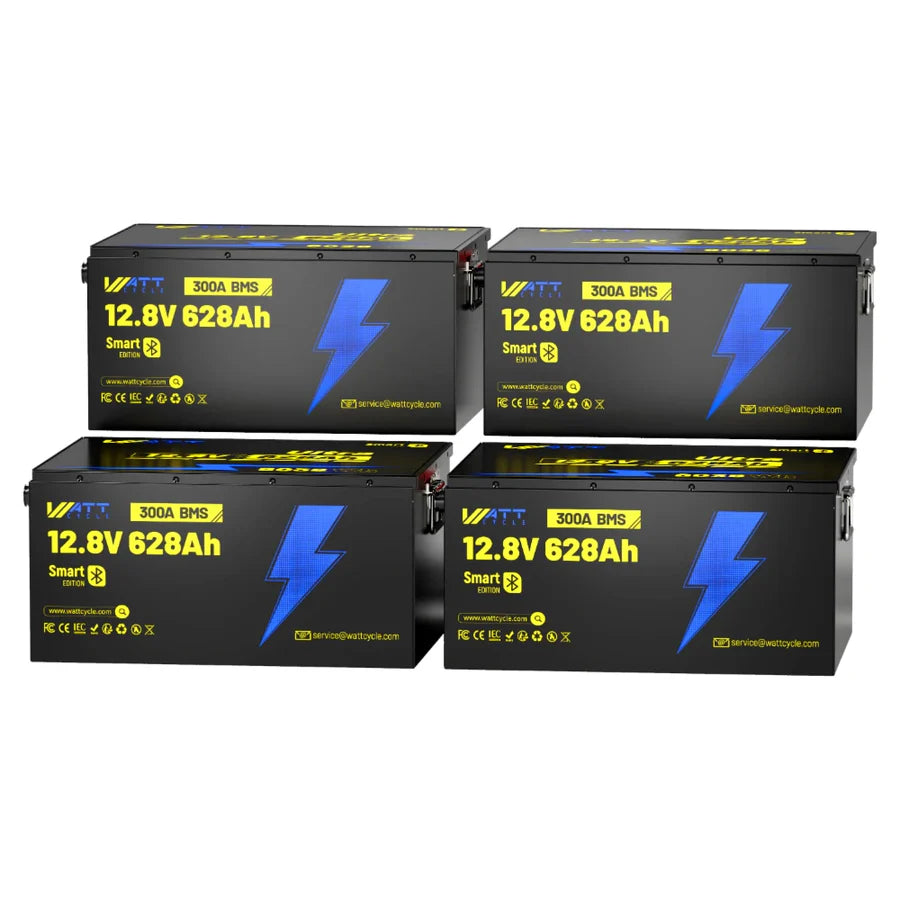 【🏅Prime Day Early Access】12V 628Ah Ultra Lithium Battery with Bluetooth